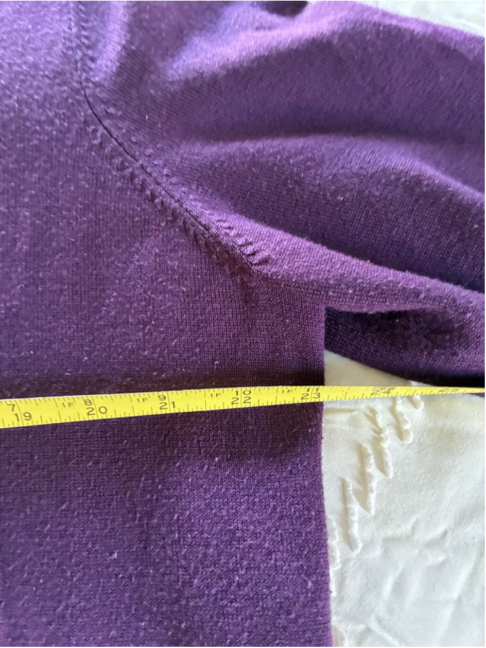 Women's Lane Bryant Purple Crew Neck Sweater Plus Size 18 - Picture 4 of 5